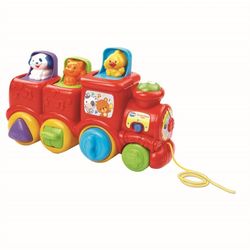 Vtech pop-up tog med dyr og lyder  Tog - Vtech