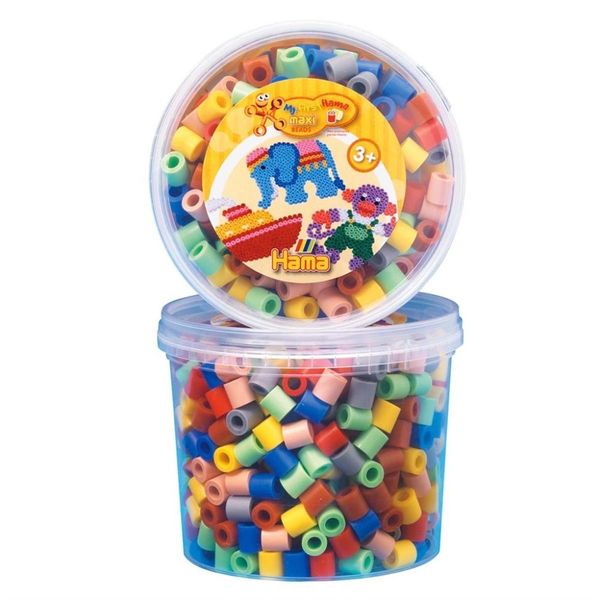 Hama Maxi Beads 600 pcs Mix 69  3-8573 - hama