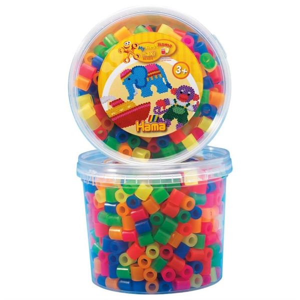 Hama Maxi Beads 600 pcs Mix 51  3-8572 - hama