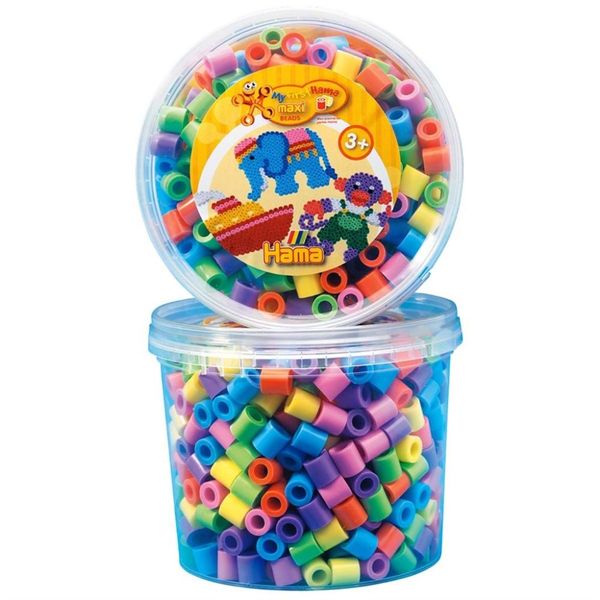 Hama Maxi Beads 600 pcs Mix 50  3-8571 - hama
