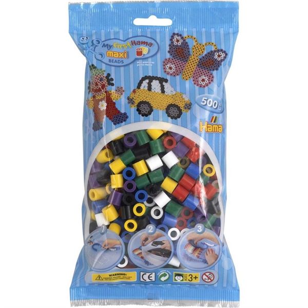 Hama Maxi Beads 500 pcs Mix 00 8470 3-8470 - hama