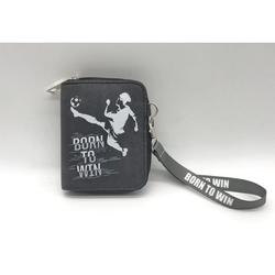 LOMMEBOK BORN TO WIN TINKA WALLET Svart - Tinka