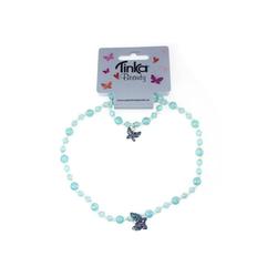 HALSKJEDE M/ARMBÅND SOMMERFUGL BLÅ TINKA BEAUTY 8-433203 - Tinka