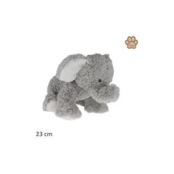 ELEFANT 23 CM GRÅ TINKA BABY Grå elefant - Tinka baby