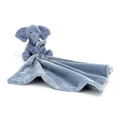 KOSEKLUT ELEFANT 34CM FUDDLEWUDDLE ELEPHA SOOTHER Blå koseklut elefant - jellycat