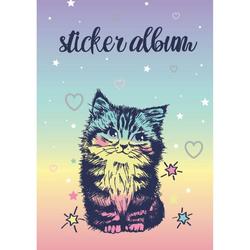 STICKER ALBUM 14,5x21CM KATT Katt - Småvarer