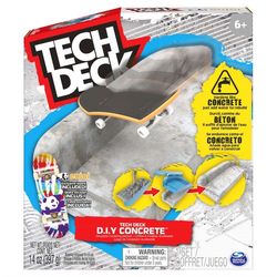 Tech Deck Concrete med skateboard - lag eget hinder Betong - Salg