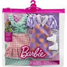 Barbie Fashion 2-pack med klær 2 - Barbie