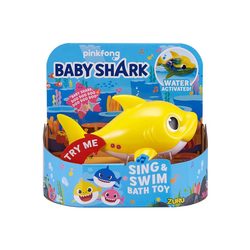 Robo Alive Junior Baby Shark   Gul - Zuru