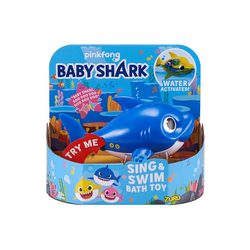 Robo Alive Junior Baby Shark   Blå - Zuru