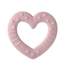 BIBS Baby Bitie Heart Blush Pink Blush - Bibs