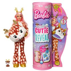 Barbie Cutie Reveal Winter Sparkle Series 3 Reinsdyr - Salg