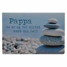 Kjøleskapsmagnet Pappa Pappa - Salg