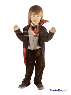 Vampire Toddler Costume (92-104cm) Vampire - Salg