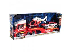 Teamsterz LARGE L&S BRANN HELI TRANSPORTER (69CM) Transporter - Salg