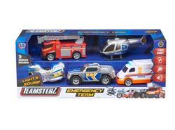 Teamsterz SMALL L&S EMERGENCY TEAM - 5 STK. (15CM) 5pkn - Salg