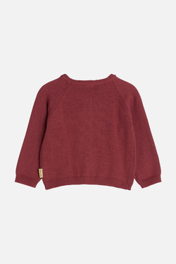 Hust & Claire Cleo Cardigan str 62/68 3878 purple fig - Salg