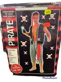 Pirate - One Size One Size - Halloween