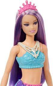 Barbie Core Mermaid Doll - Lilla hår Lilla - Barbie