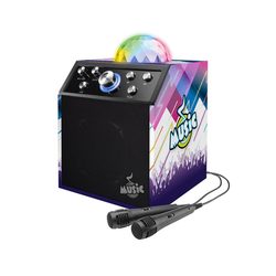 Mu Karaoke BT Disco Cube m/2 mics - lev uke 49 Karaoke maskin - Musikk og disco