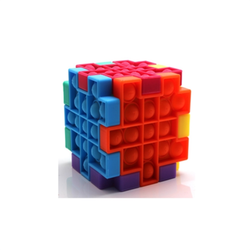 Plop up puzzle cube fleirfarga - Fidget Toys