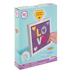 Diamant Painting m/ramme Love - Hobby