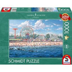 Schmidt puslespill 1000  Thomas Kinkade: Coney Island  1000 - Schmidt