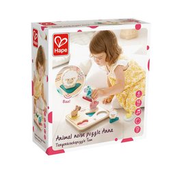 Hape Animal Noise Puzzle Anna Puzzle med lys - Hape Toys