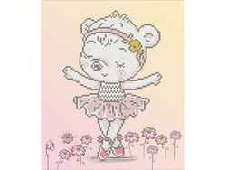 Diamond Dotz DD5 – Ballet Bear Ballet bear - Diamond Dotz