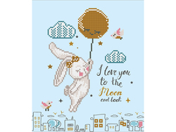 Diamond Dotz DD5 – Love You to the Moon & Back Love you to the moon - Diamond Dotz