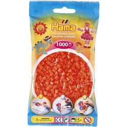 Hama Midi Beads 1000 pcs Orange 04 207-04 - hama