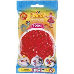 Hama Midi Beads 1000 pcs Red 05 207-05 - hama