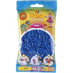 Hama Midi Beads 1000 pcs Light blue 09 207-09 - Hama Midi perleposer 1000