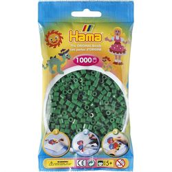 Hama Midi Beads 1000 pcs Green 10 207-10 - Hama Midi perleposer 1000