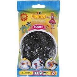 Hama Midi Beads 1000 pcs Black 18 207-18 - hama