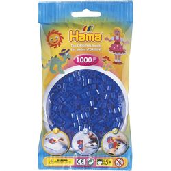 Hama Midi Beads 1000 pcs Neon blue 36 207-36 - hama