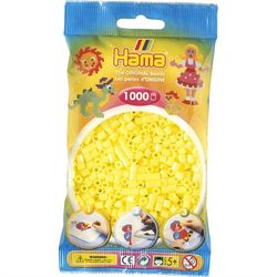 Hama Midi Beads 1000 pcs Pastel yellow 43 207-43 - hama