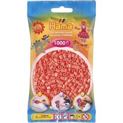 Hama Midi Beads 1000 pcs Pastel red 44 207-44 - hama