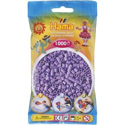 Hama Midi Beads 1000 pcs Pastel purple 45 207-45 - hama