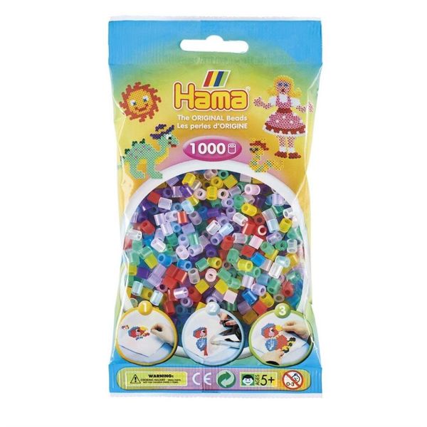 Hama Midi Beads 1000 pcs Mix 53 207-53 - hama
