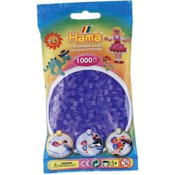 Hama Midi Beads 1000 pcs Tr lilac 74 207-74 - hama