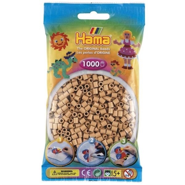 Hama Midi Beads 1000 pcs Light Nougat 207-75 207-75 - hama