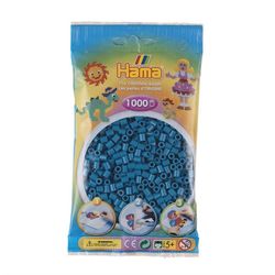 Hama Midi beads 1000 pcs. Petrol Blue 83 207-83 - hama