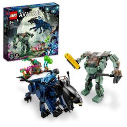 Nyhet LEGO 75571 Neytiri og Thanator mot Quaritch i AMP-robotdrakt 75571 - Lego Avatar