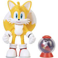 Sonic The Hedgehog Figure Med Tilbehør Tails - Sonic The HedgeHog