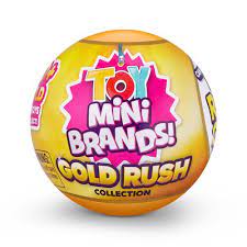 5 surprise - Gold rush mini brands  Gold Rush  - Salg