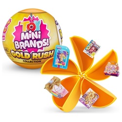 5 surprise - Gold rush mini brands  Gold Rush  - Zuru