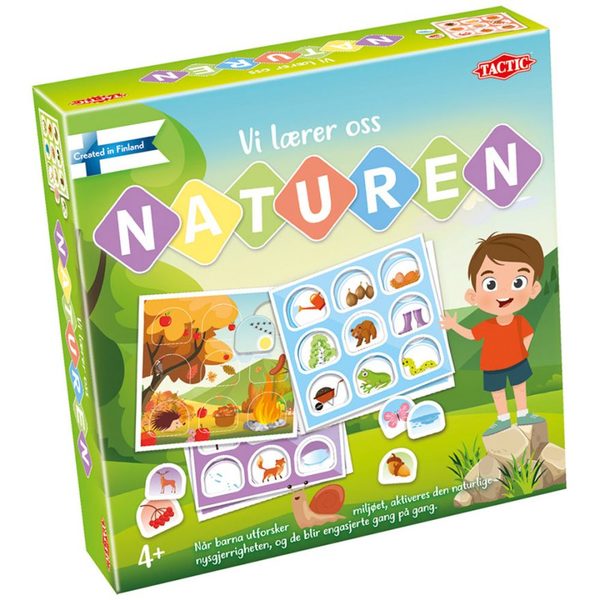 Vi lærer om naturen Naturen - Brettspel