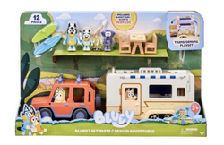 BLUEY, S5, 4WD & CMPVAN PLAYSET Camping - Leiker