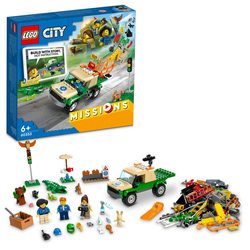 LEGO 60353 Redning av ville dyr i naturen 60353 - Lego city